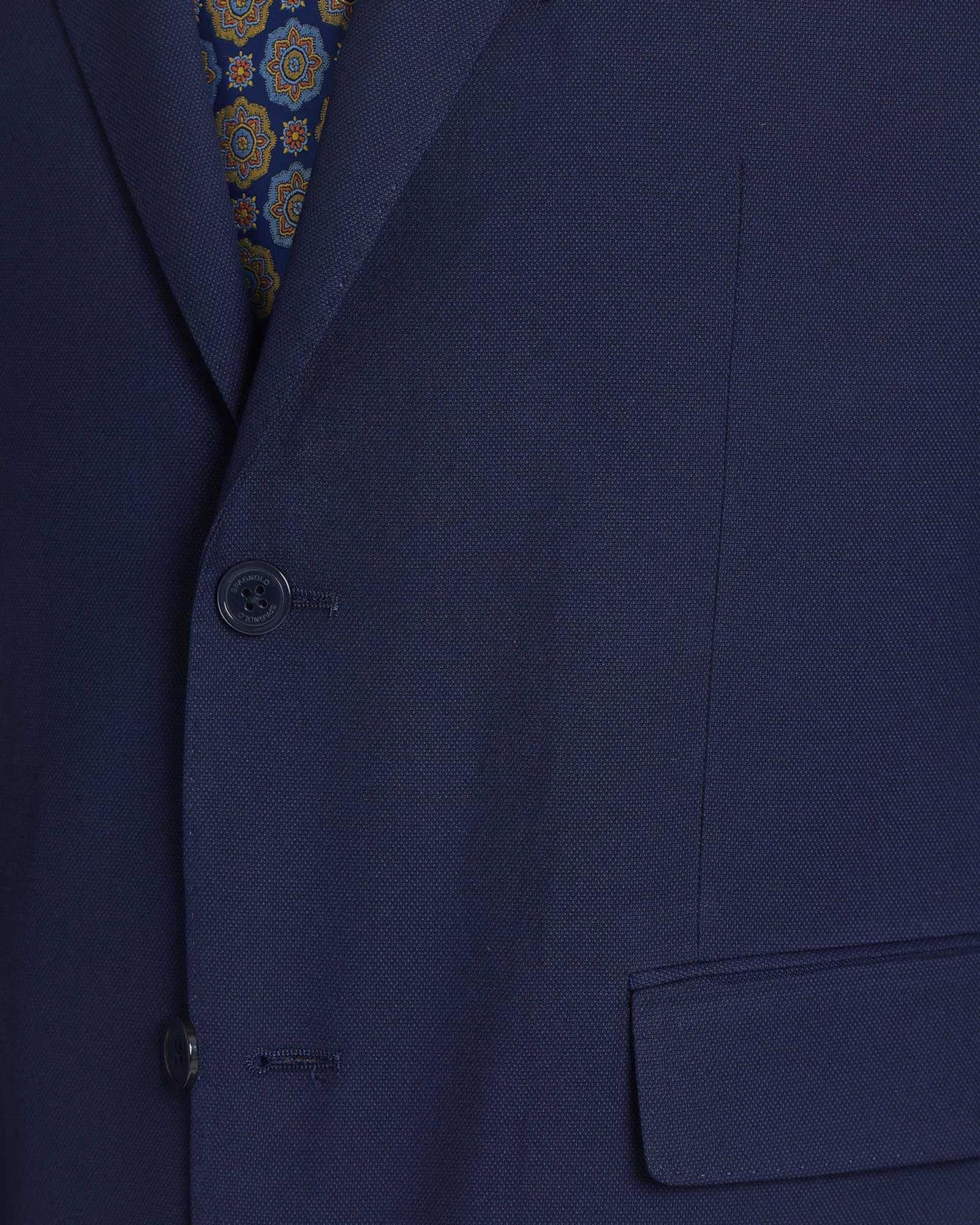 AMERICANA TRAJE SLIM ESTRUCTURA MARINO