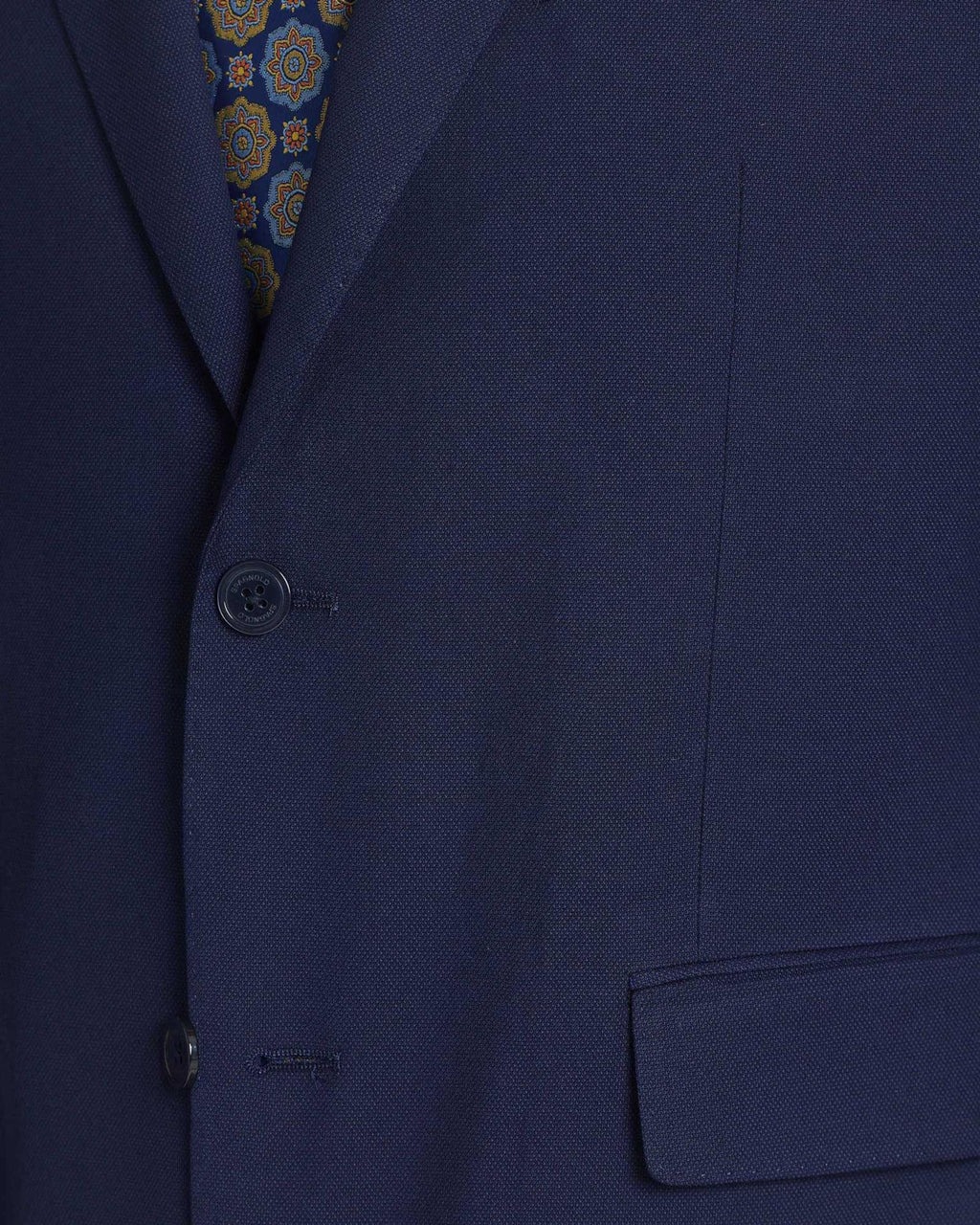 AMERICANA TRAJE SLIM ESTRUCTURA MARINO