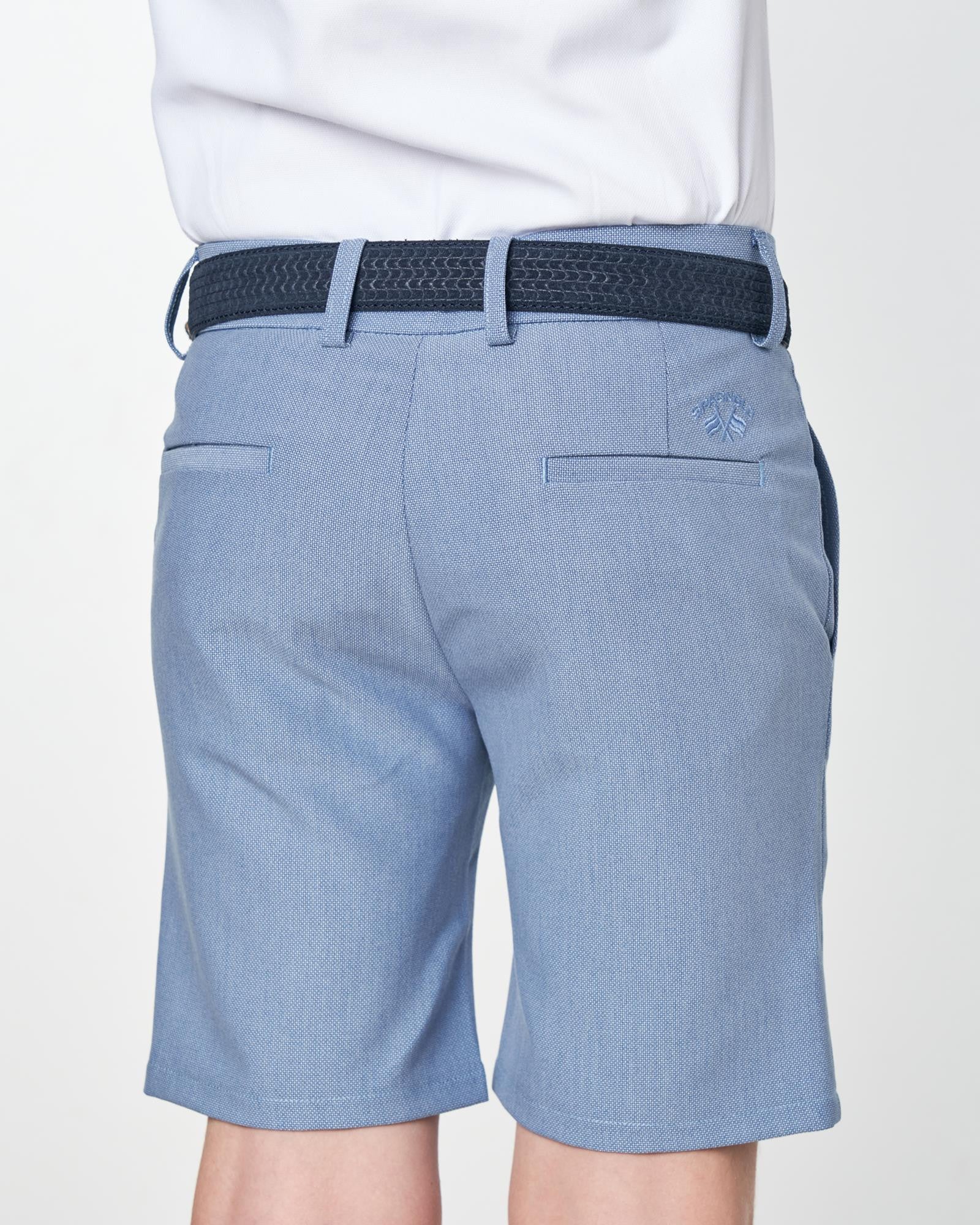 BERMUDA DE NIÑO ELEGANCE ESTRUCTURA CELESTE