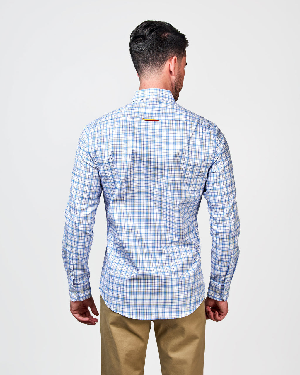 CAMISA C/BOTON OXFORD CUADROS 0025 116563