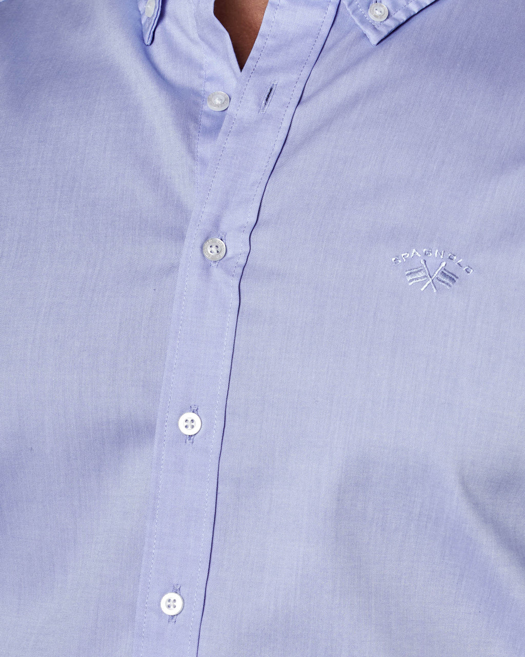 CAMISA C/BOTON MICROXFORD 1640 AZUL CLARO