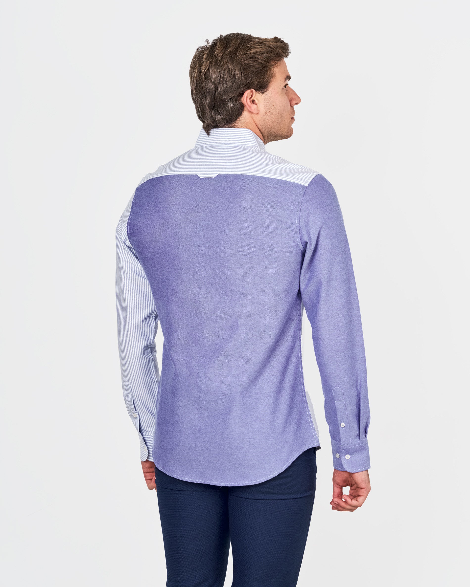 CAMISA C/BOTON OXF. COLORES SMART 1800 650165