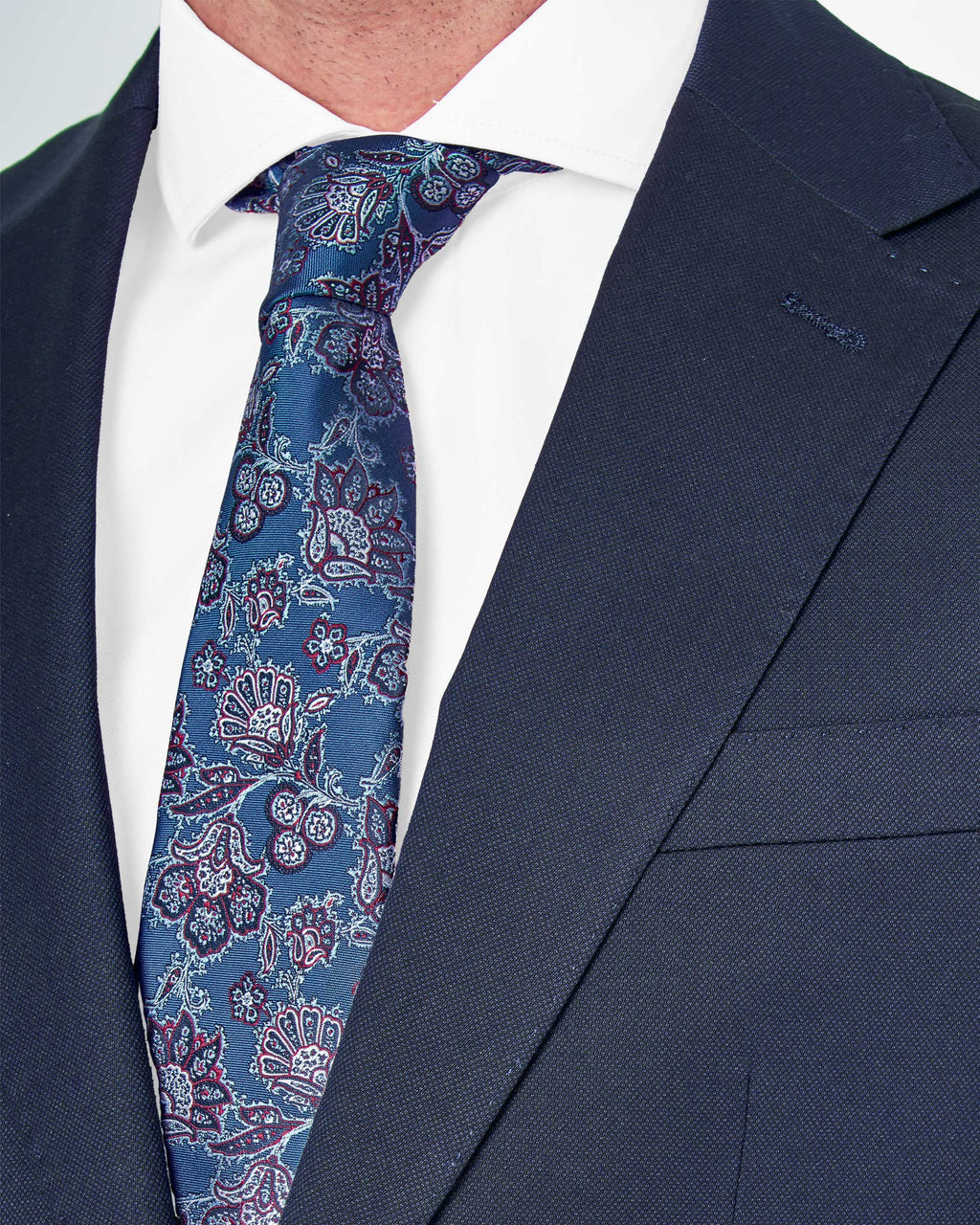 AMERICANA TRAJE 3845 AZUL MARINO