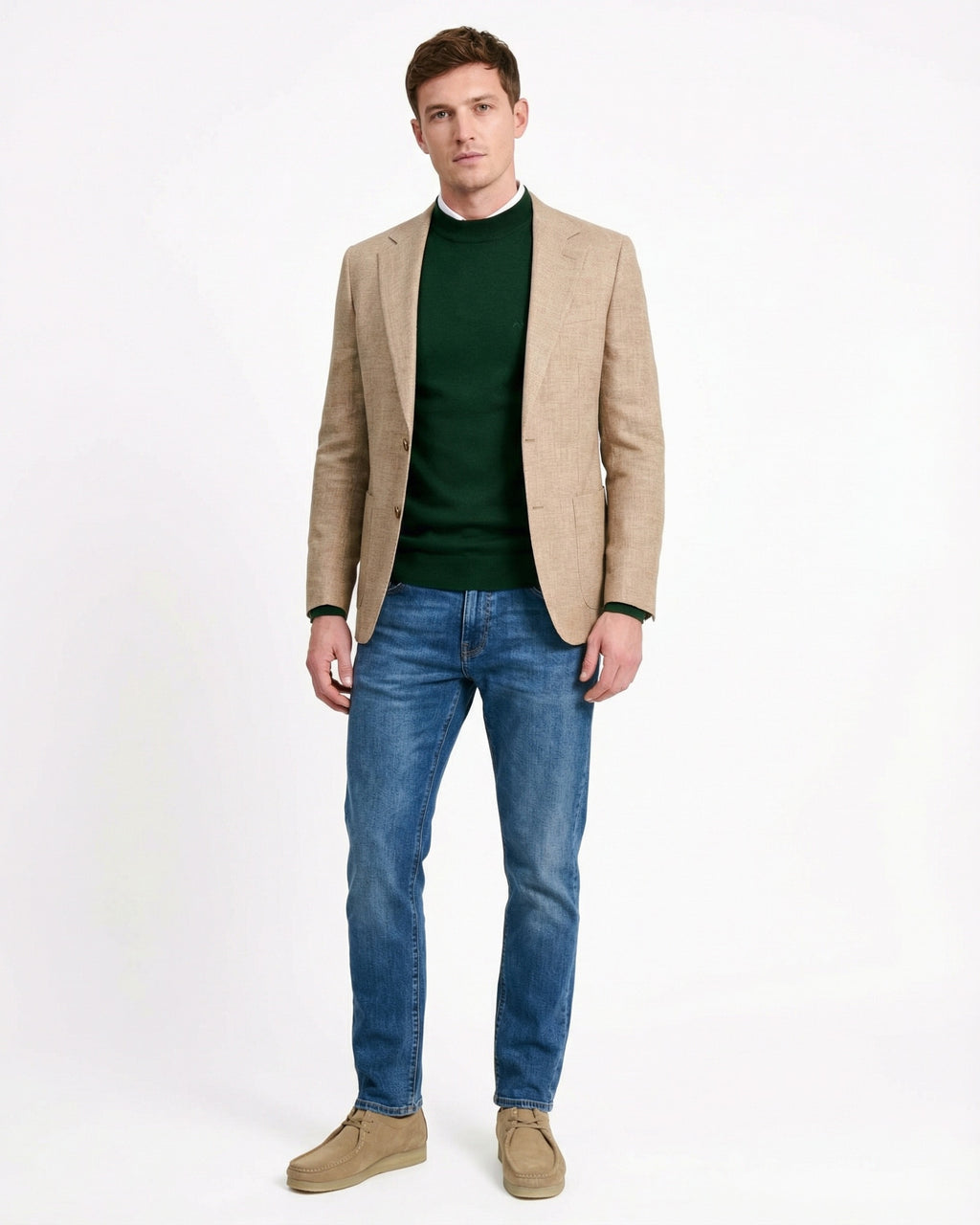 AMERICANA PUNTO BOLSILLO PARCHE 1155 MARRON