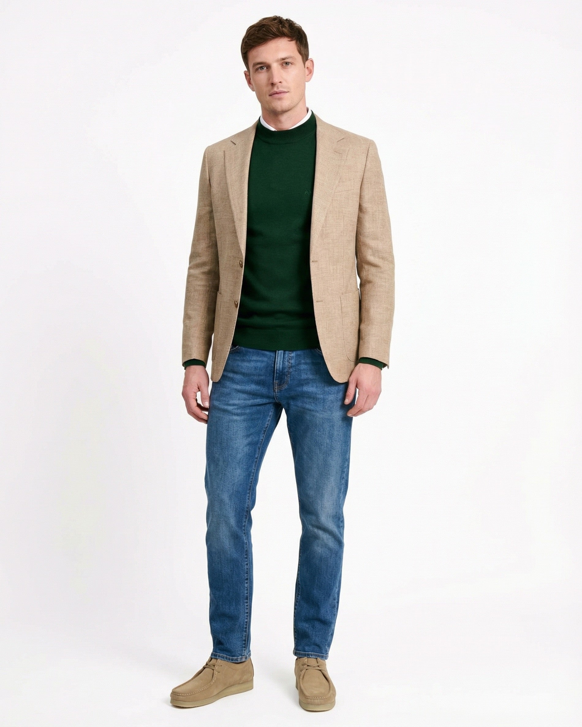 AMERICANA PUNTO BOLSILLO PARCHE 1155 MARRON