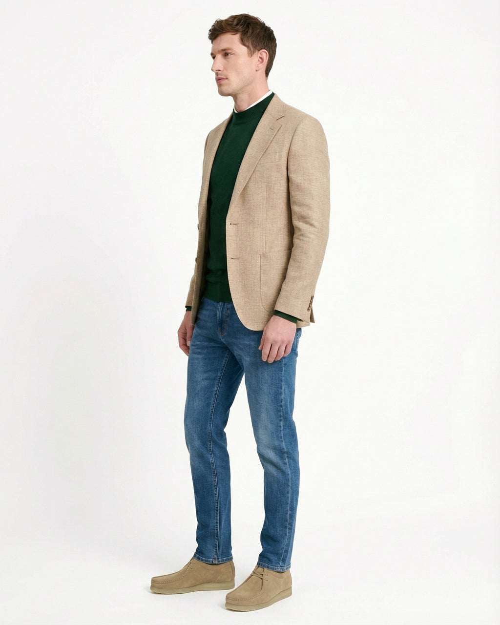 AMERICANA PUNTO BOLSILLO PARCHE 1155 MARRON