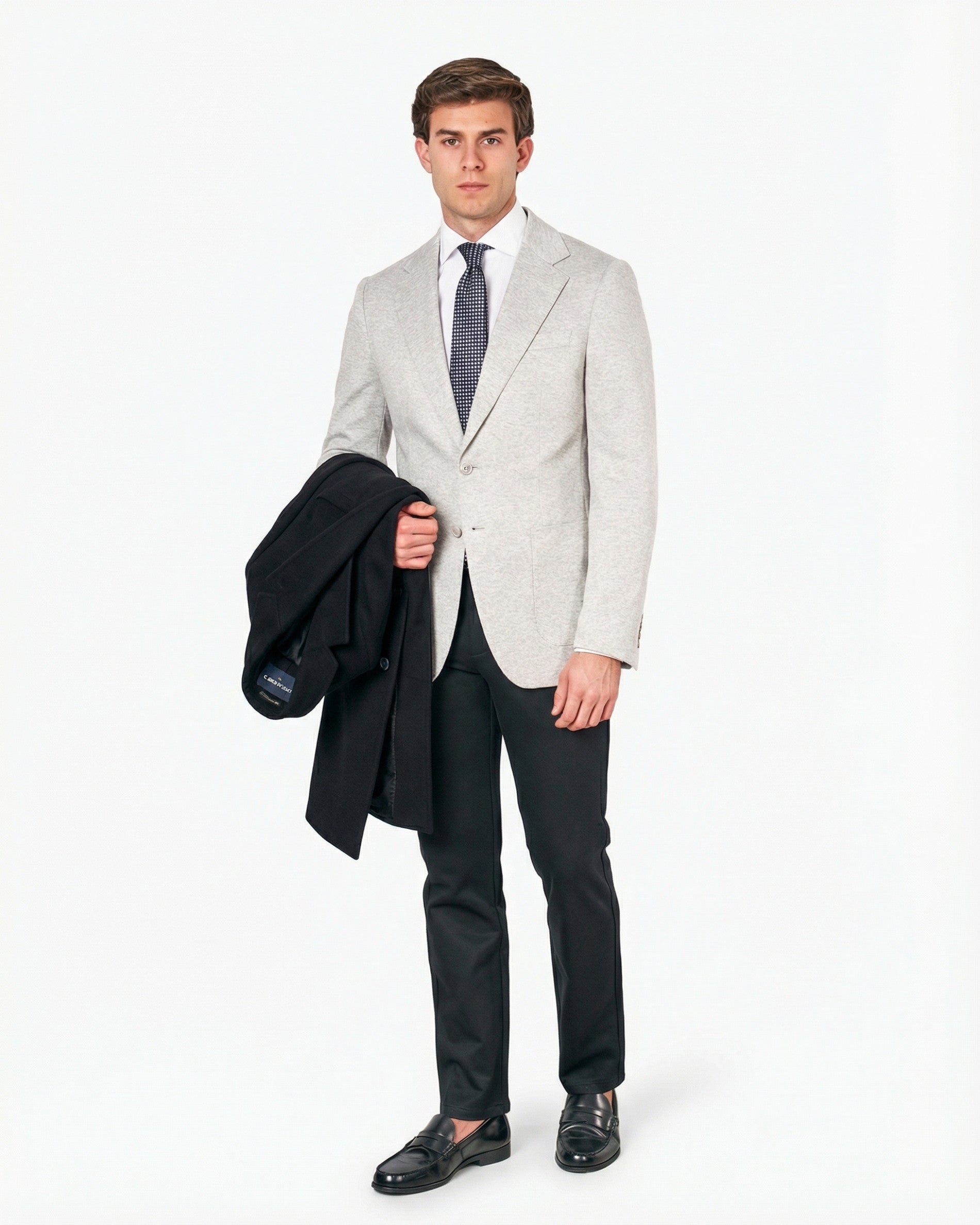 AMERICANA PUNTO BOLSILLO PARCHE 1155 GRIS