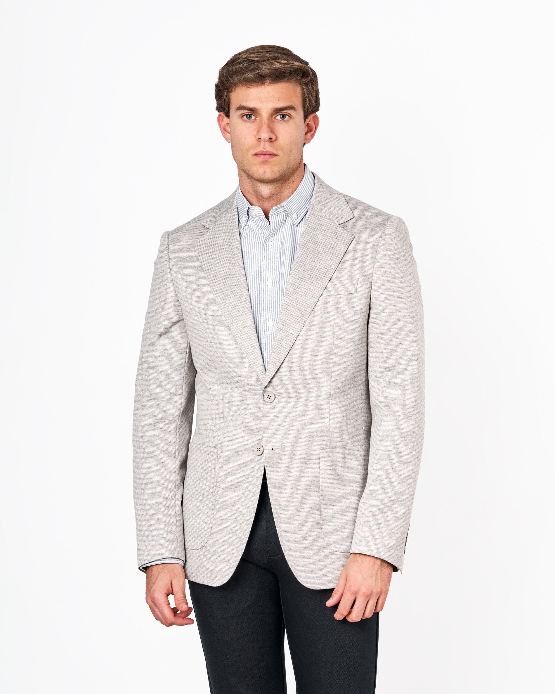 AMERICANA PUNTO BOLSILLO PARCHE 1155 GRIS