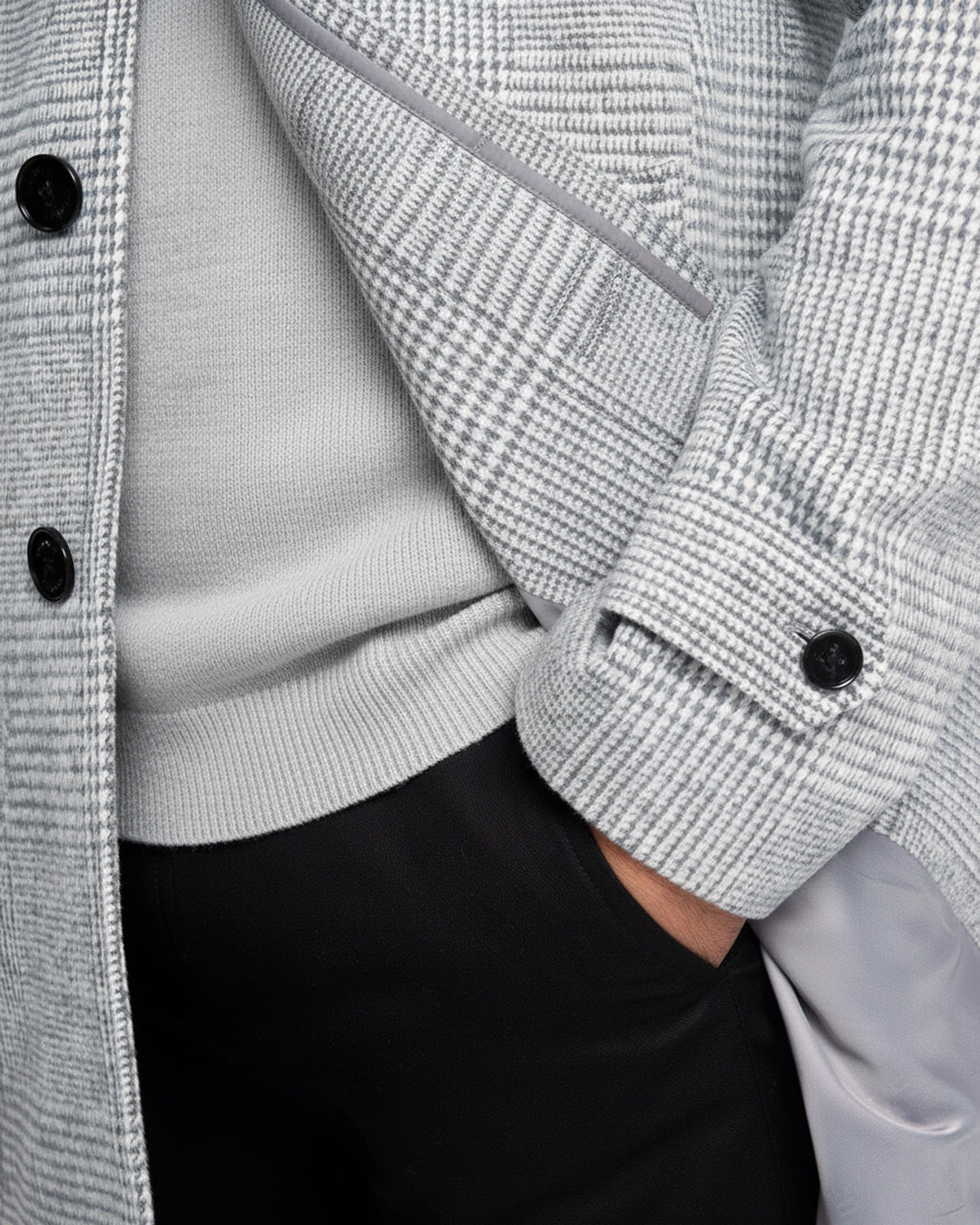 ABRIGO CUADROS 3830 009290