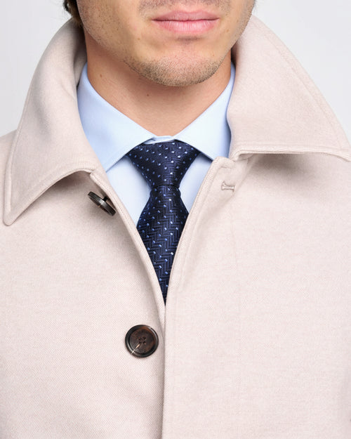 ABRIGO LISO 3832 BEIGE