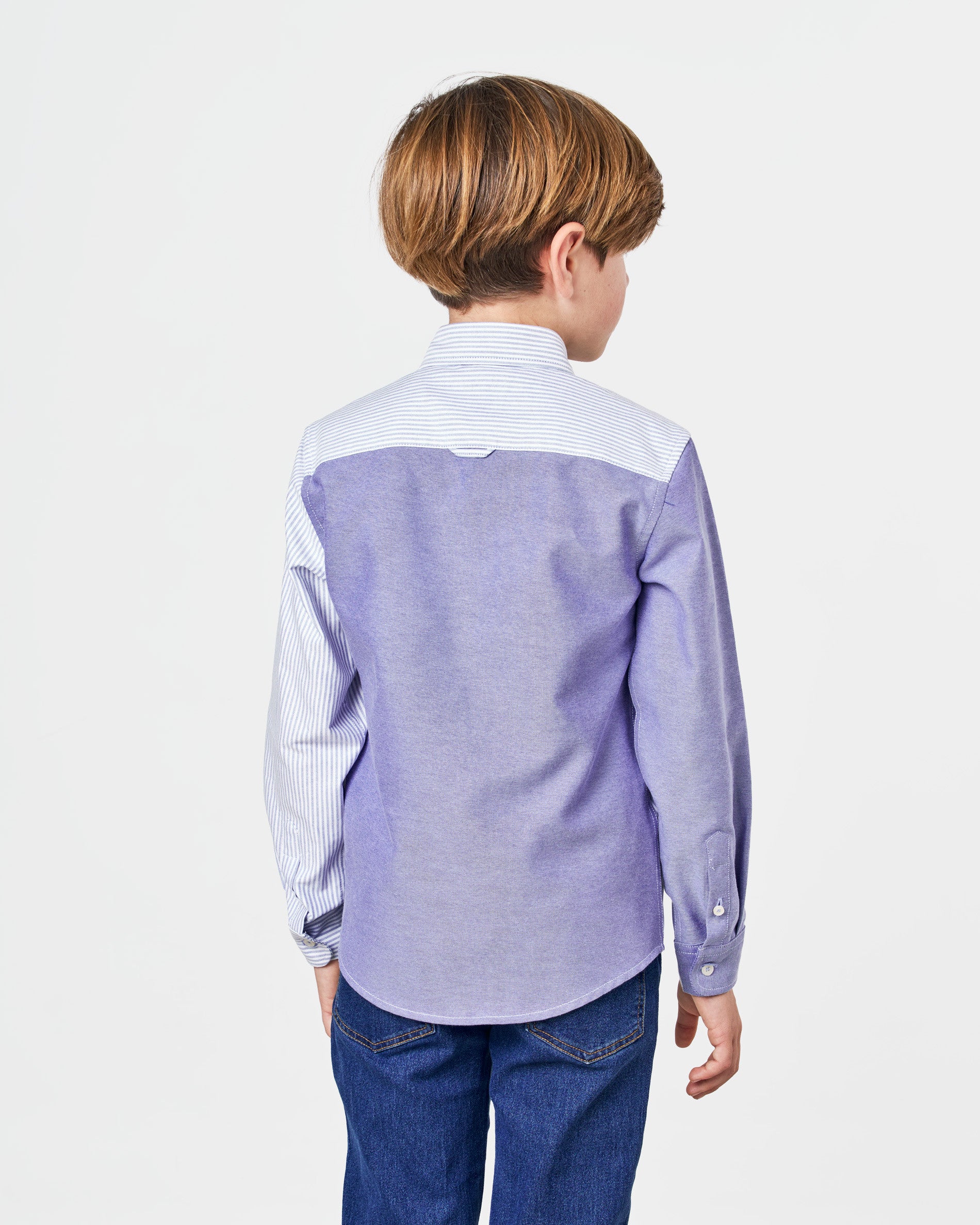 CAMISA C/BOTON OXF. COLORES SMART 1800 650165