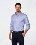 CAMISA C/BOTON MICROXFORD 1640 AZUL CLARO