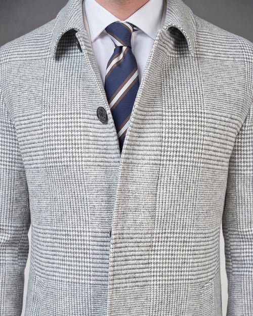 ABRIGO CUADROS 3830 009290