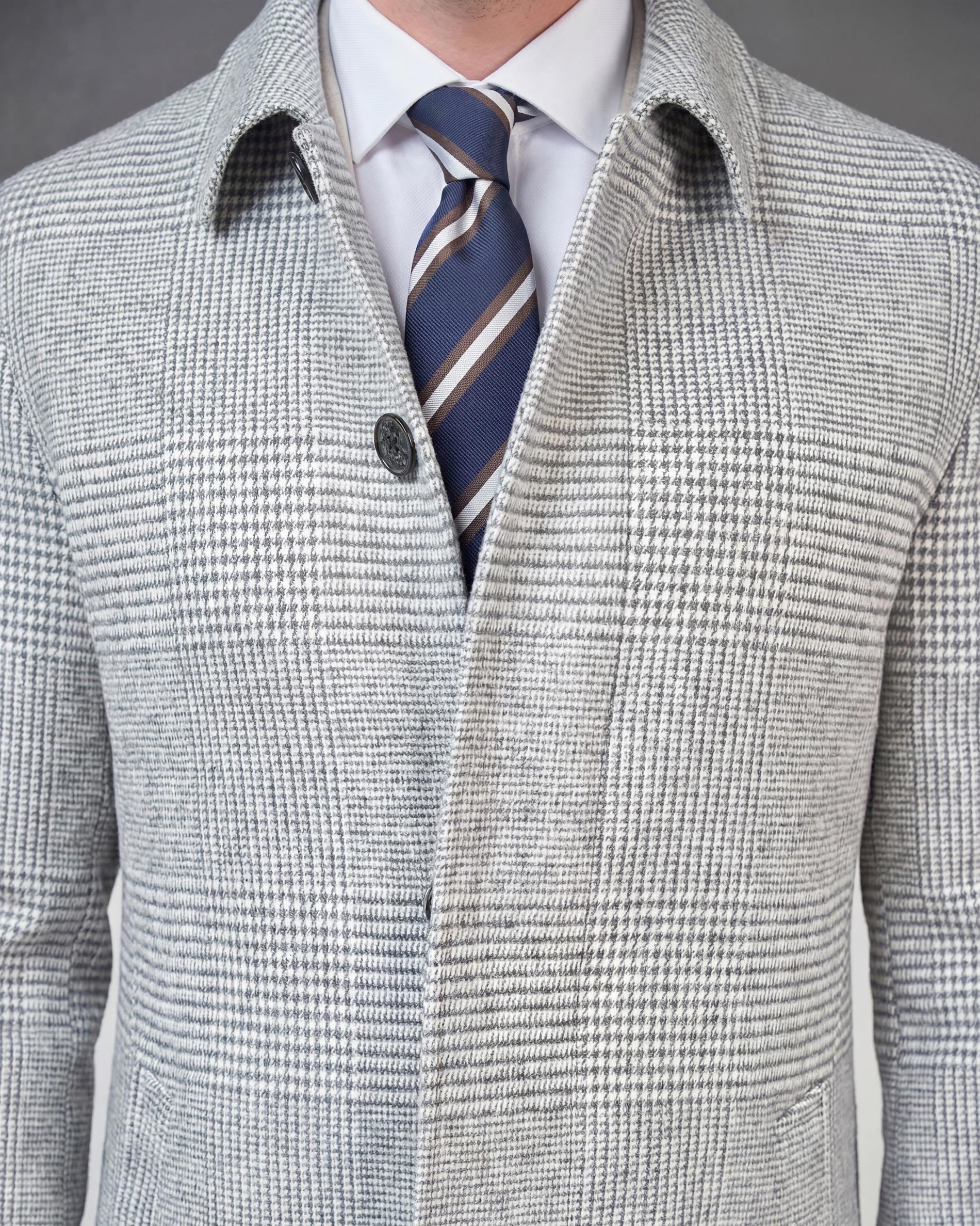 ABRIGO CUADROS 3830 009290