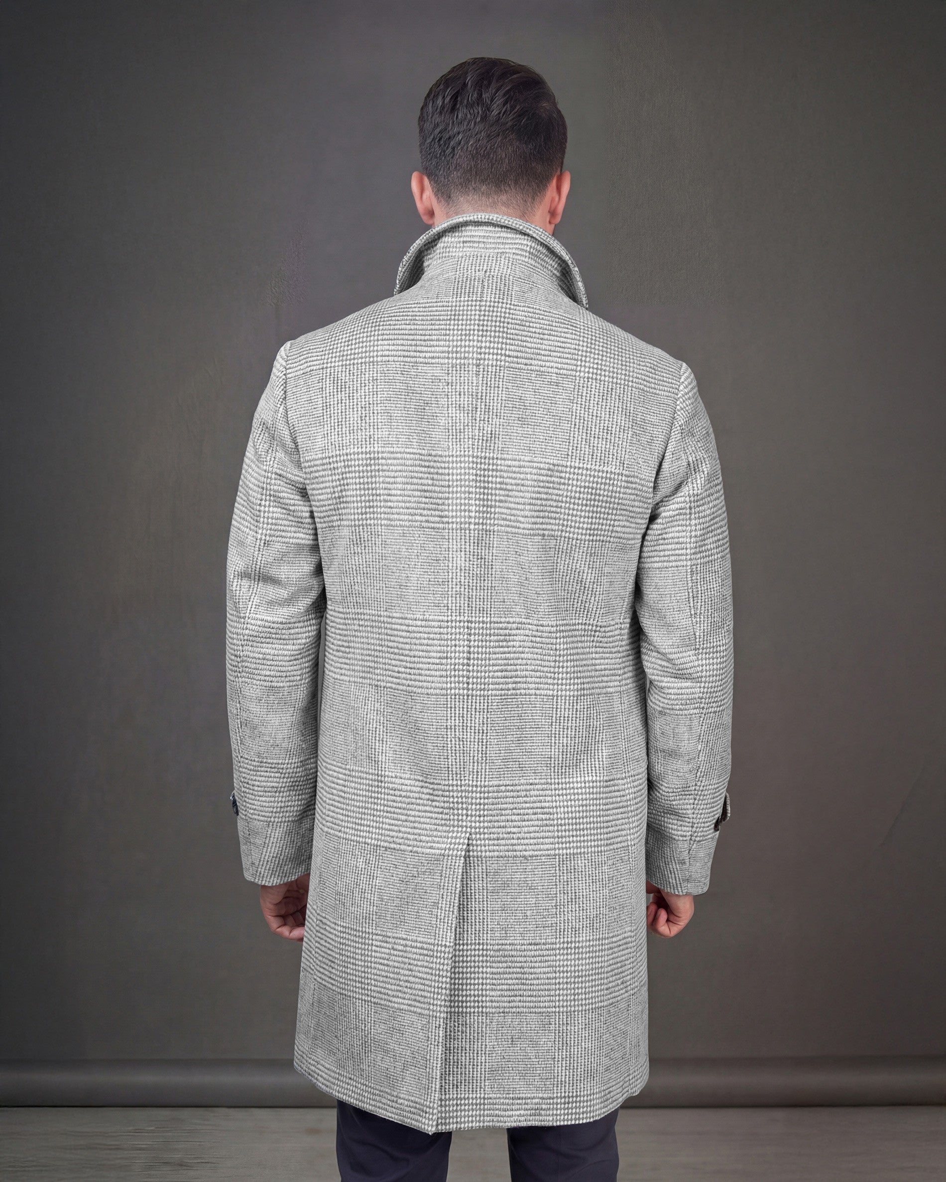 ABRIGO CUADROS 3830 009290