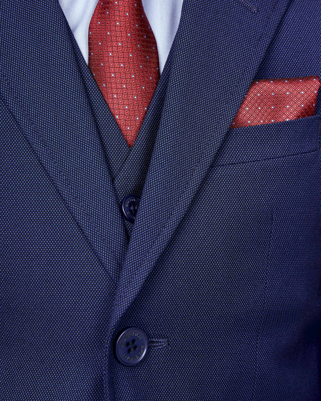 AMERICANA TRAJE AZUL