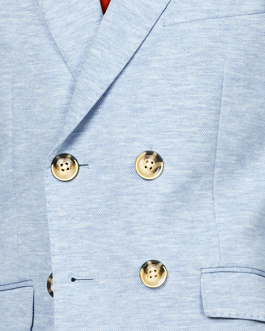 AMERICANA PUNTO CRUZADA AZUL CLARO