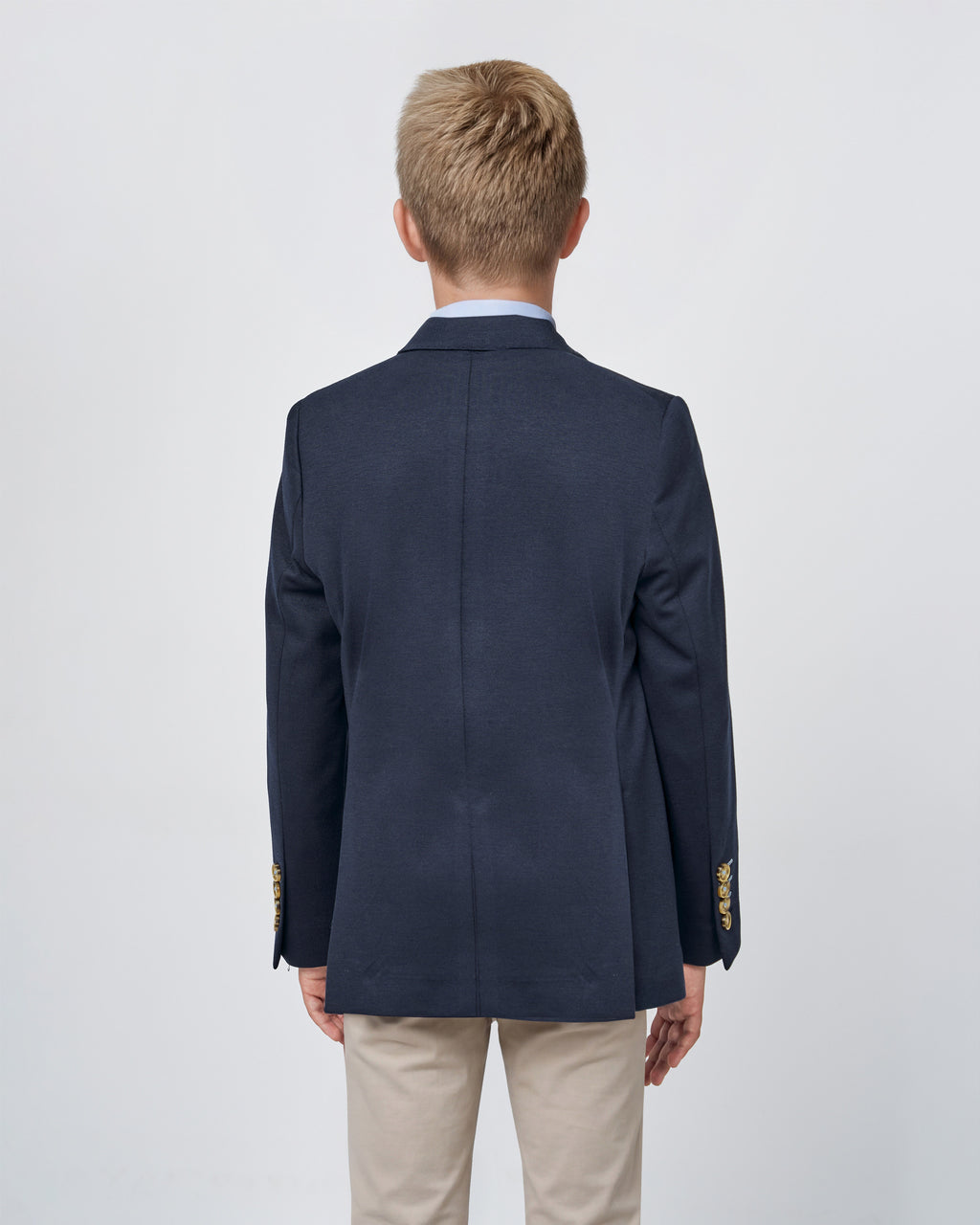 AMERICANA PUNTO CRUZADA AZUL MARINO