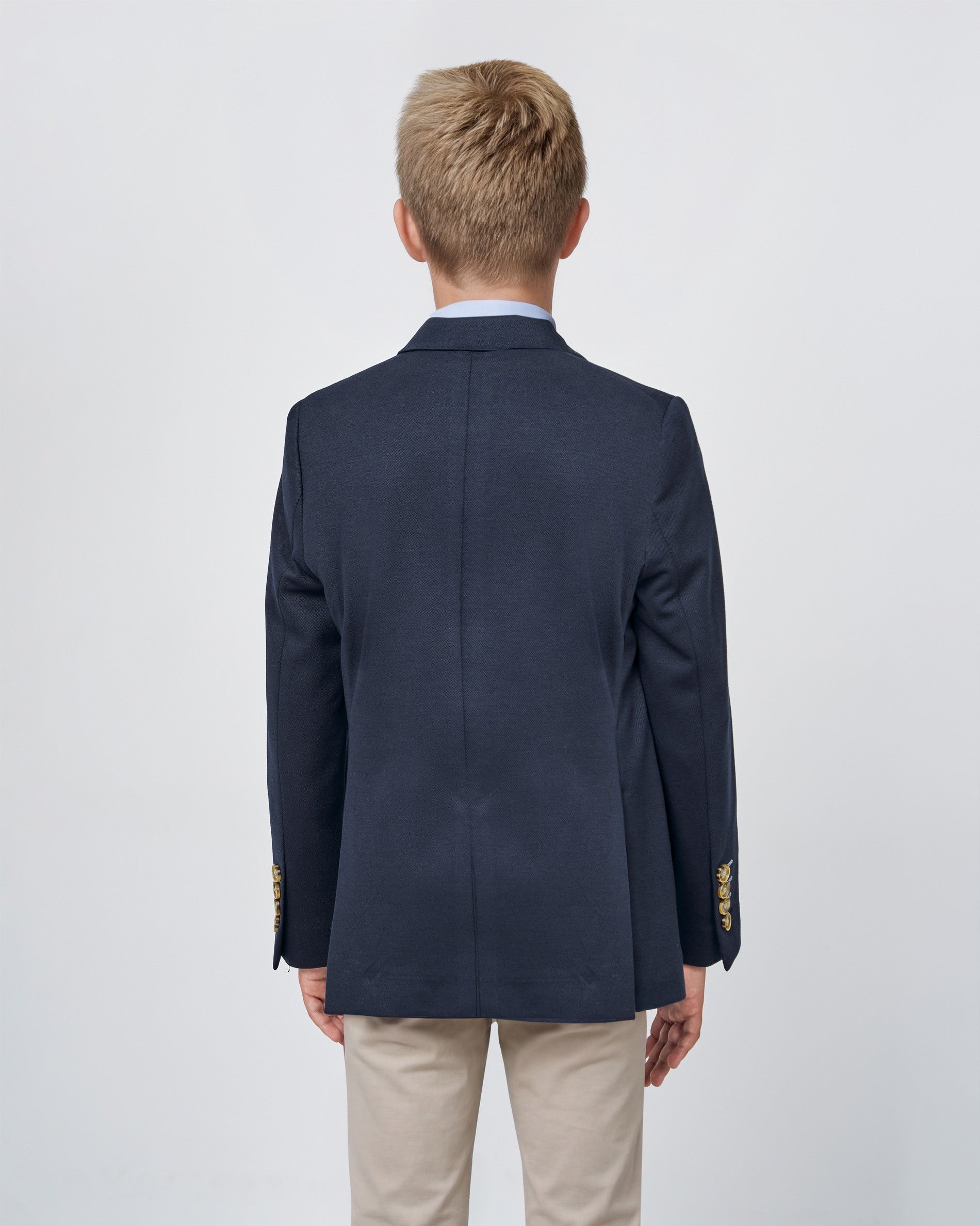 AMERICANA PUNTO CRUZADA AZUL MARINO