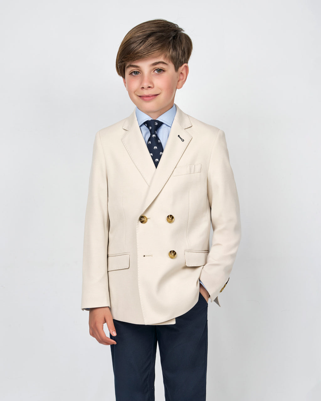 AMERICANA PUNTO CRUZADA BEIGE