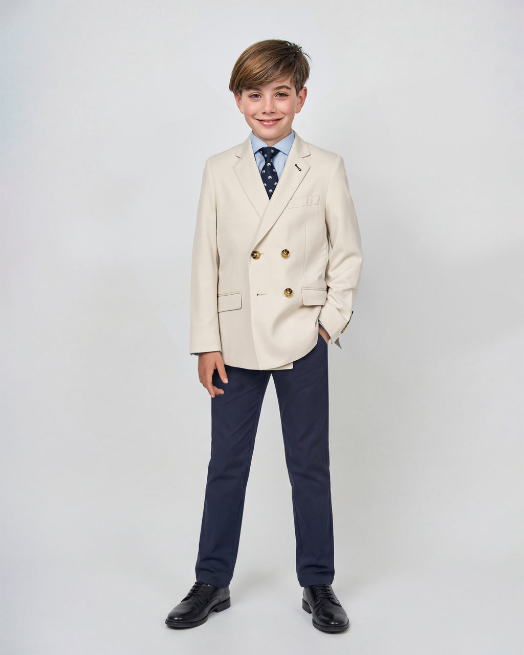 AMERICANA PUNTO CRUZADA BEIGE